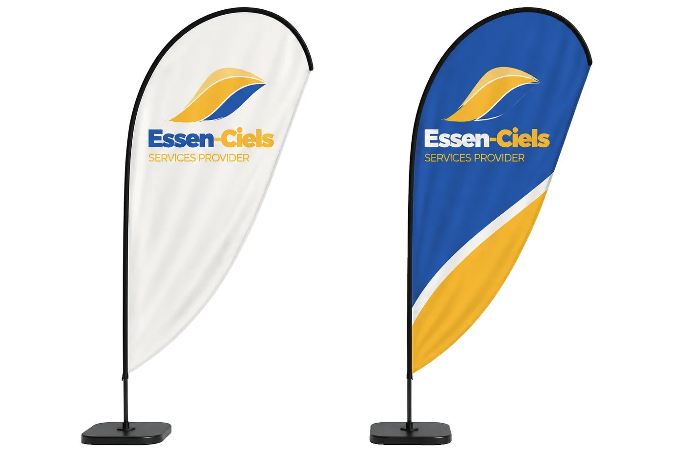 Floating banners aux couleurs d’Essen-Ciels